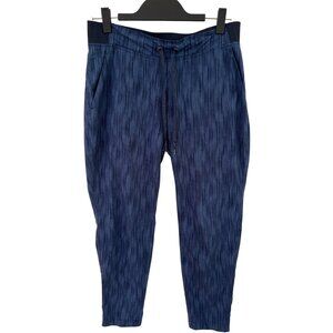Athleta Stride Midtown ankle pants, blue size 10